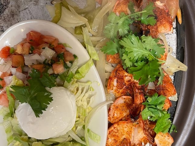 Camarones Diablo Fajita.