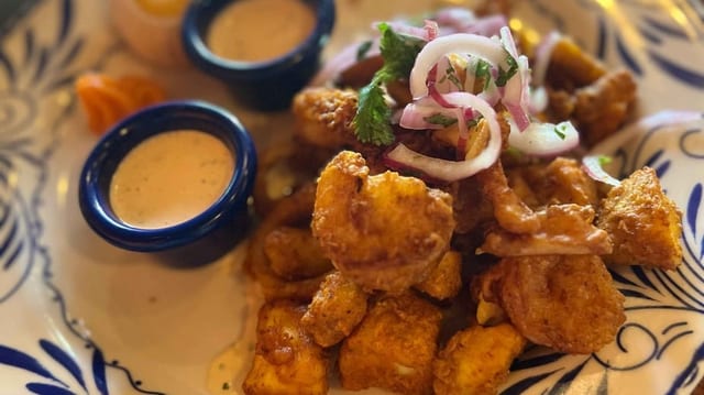 Crispy Ceviche.
