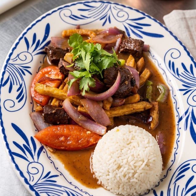 Lomo Saltado.
