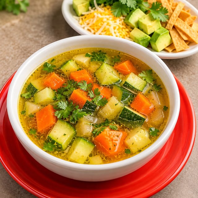 Sopa de Tortilla.