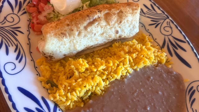 Beef Chimichanga.