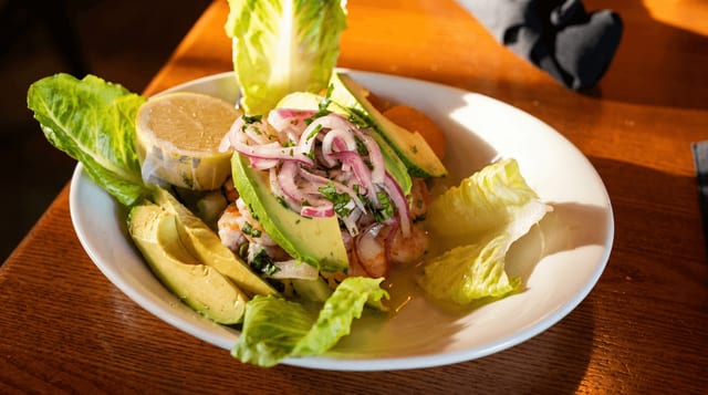 Ceviche Mixto.