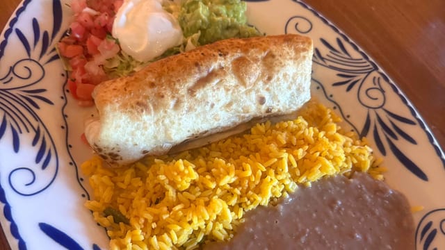 Chicken Chimichanga.