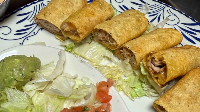 Shredded Beef Taquitos.