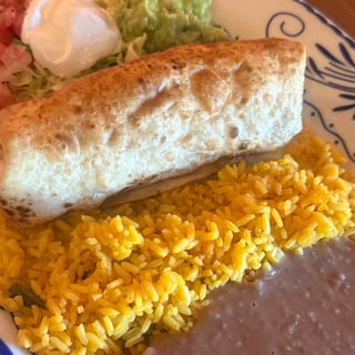 Seafood Chimichanga